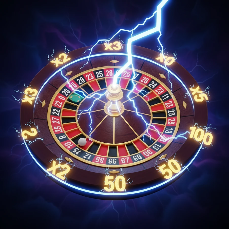 Lightning Roulette at King Johnnie