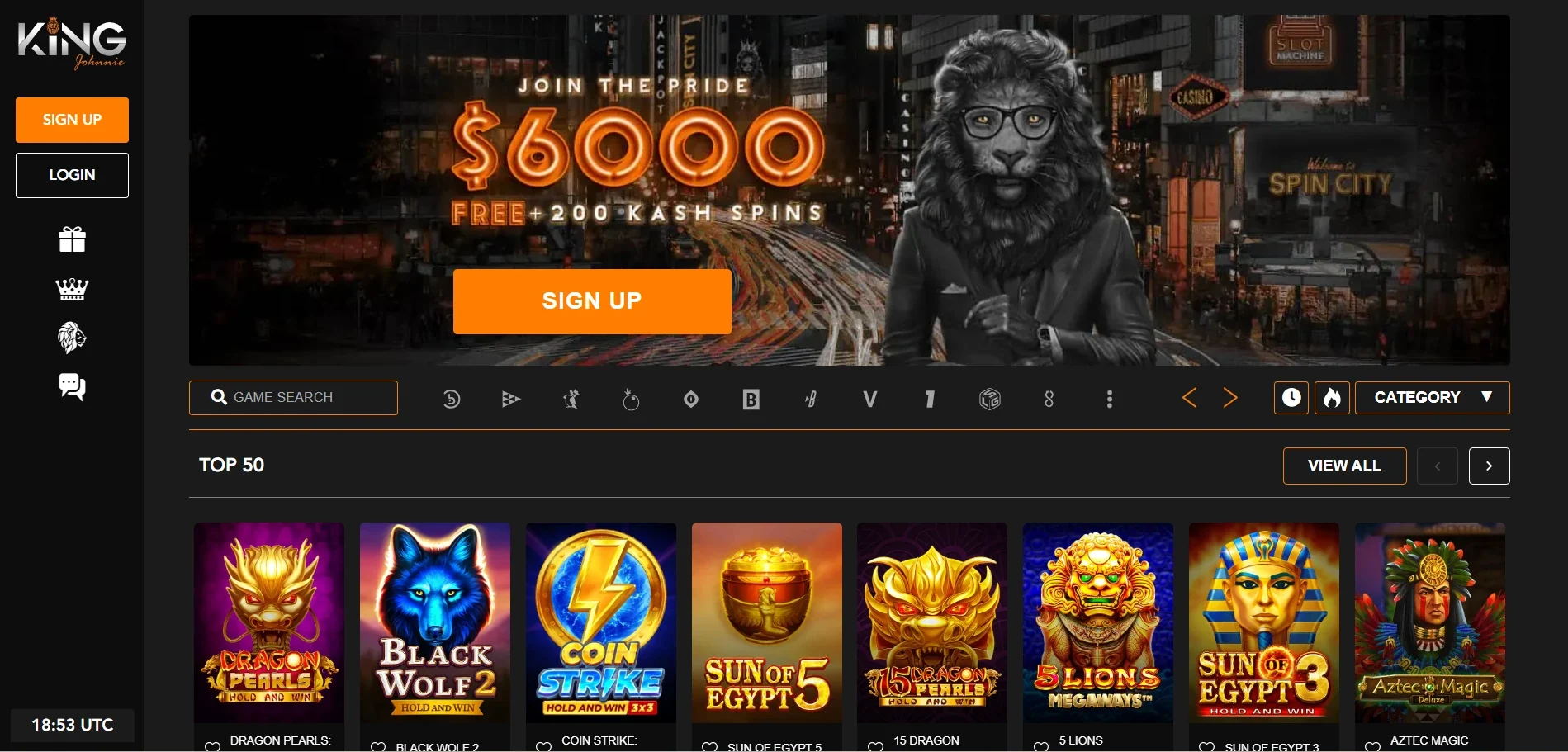 King Johnnie Johnnie King casino